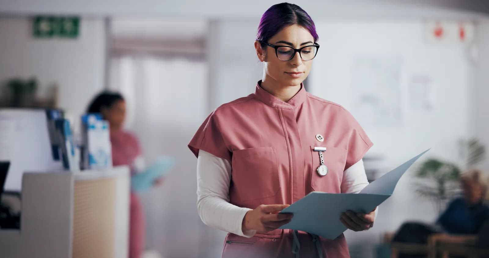 Information from people who work in health