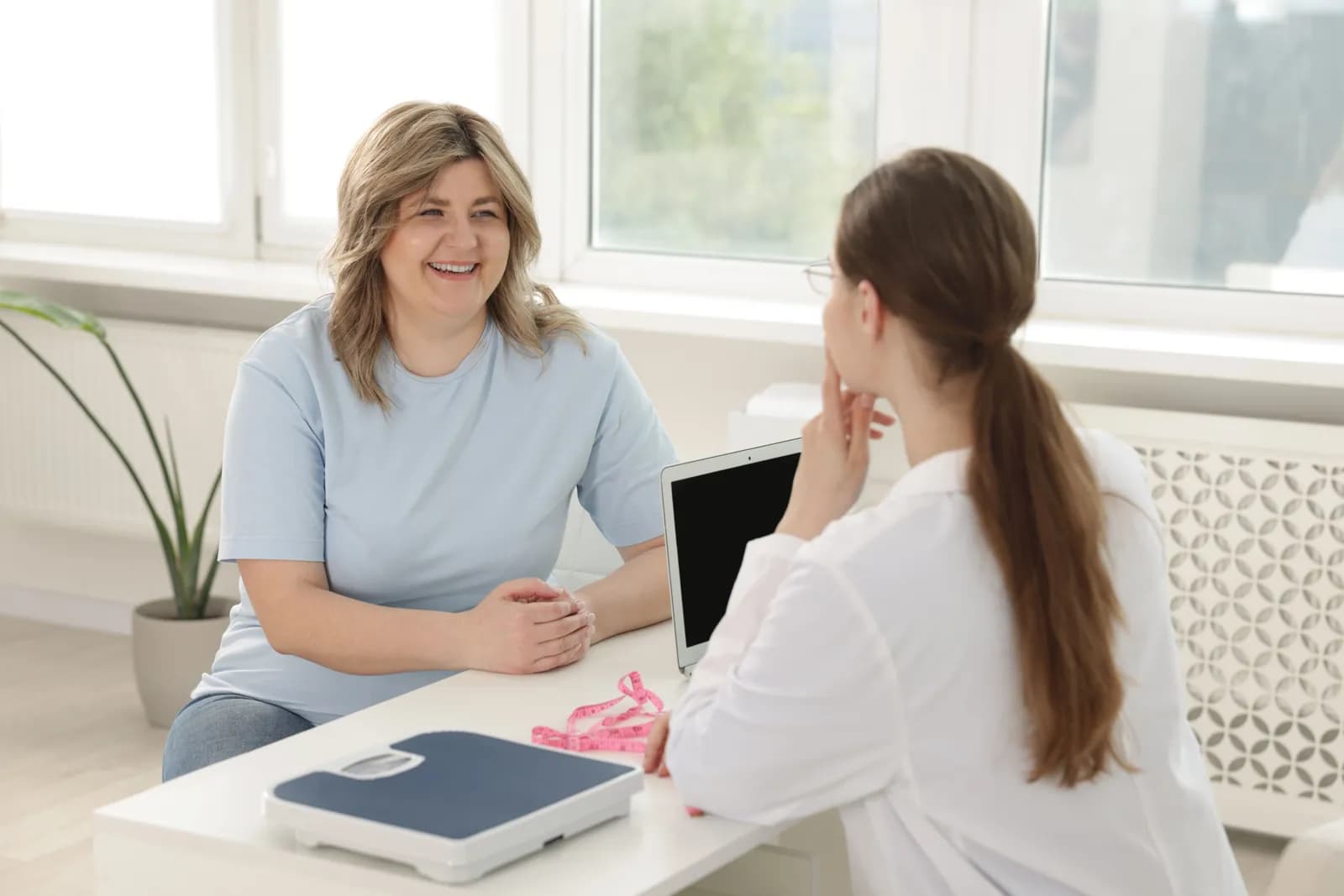 A weight management plan that can be reviewed over time